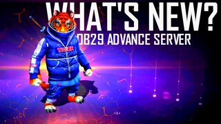 WHAT'S NEW IN OB29? FREE FIRE ADVANCE SERVER