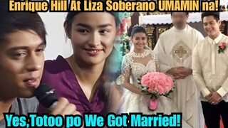 Ang Buong DETALYE Sa NAGANAP na KASALAN nila ENRIQUE Hill At Liza SOBERANO Pinakita Na!EXCLUSIVE!