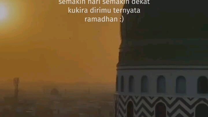 Ramadhan akan tiba