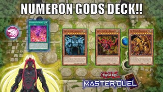 Numeron Egyptian Gods Deck! - Slifer Obelisk Ra!! | Yu-Gi-Oh! Master Duel