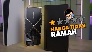 HARGA GAK MASUK AKAL! - Review Nvidia RTX 4080 FE | Lazy Tech