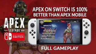 APEX LEGENDS ON SWITCH IS NOT BAD! IT'S BETTER THAN APEX LEGENDS MOBILE! NINTENDO SWITCH GAMEPLAY 10