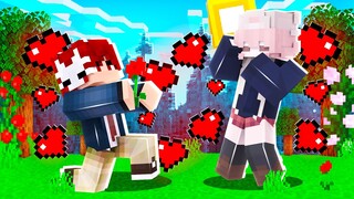 MINECRAFT MAS... ESTAMOS EM UM ANIME DE ROMANCE