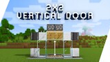 Cara Membuat 2x2 Vertical Piston Door - Minecraft Tutorial Indonesia