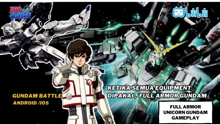 Full Armor Unicorn Gundam Gameplay | Gundam Battle CN
