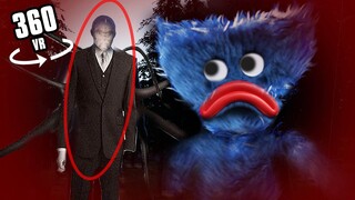 360° HUGGY WUGGY vs SLENDERMAN!