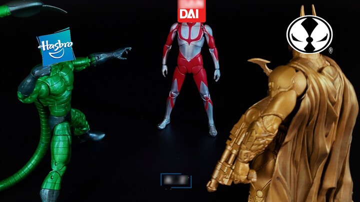 No comparison, no harm, unboxing three major toy brands at once! Bandai SHF New Ultraman McFarlane S