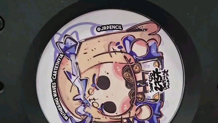 卡提希娅吧唧。去玩鸣潮了～Cartethyia badge.