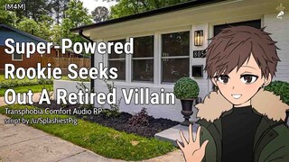 Super-Powered Rookie Seeks Out A Retired Villain [M4M] [Strangers To Mentor/Student]
