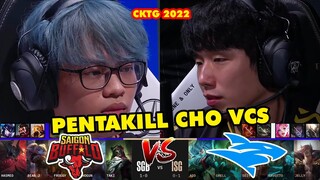 [CKTG 2022] Highlight SGB vs ISG: Pentakill lịch sử cho VCS | Saigon Buffalo vs Isurus Gaming