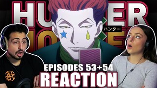 HISOKA'S FORTUNE! Hunter x Hunter Episodes 53-54 REACTION!
