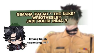 Serunya Gambar Wriothesley Genshin Impact jadi polisi india >.<