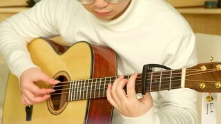 ผ่าพิภพไททัน "Call of Silence" Guitar Fingerstyle Beginner's Simple Version Fanxi Guitar Review and 