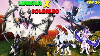 MINECRAFT PIXELMON TẬP 26: LUNALA KẾT HỢP SOLGALEO ** MÁY THU THẬP TẾ BÀO ZYGARDE