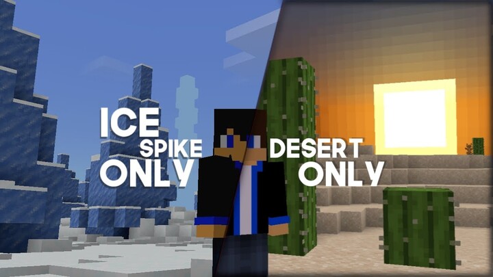 Addon Desert Only & Ice Spike Only Terbaru!! Di Mcpe 1.17+ | Addon Minecraft Pocket Edition