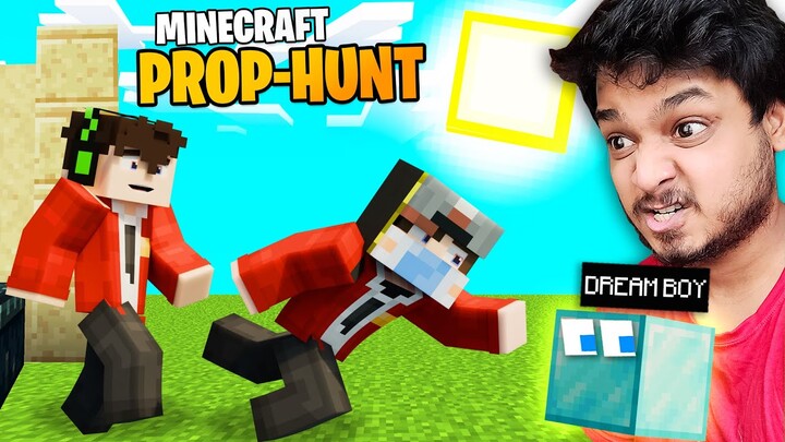 Funniest Minecraft Prop Hunt SCHOOL SPECIAL ft.@YesSmartyPie @DREAMBOYYT (Himlands Hide & Seek)