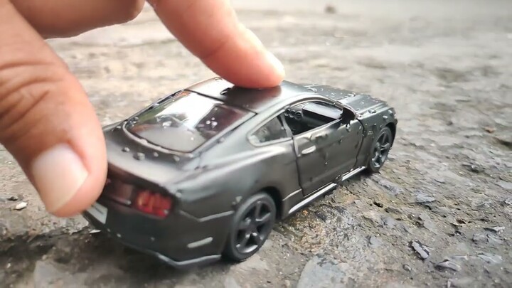 Unboxing of FORD Mustang 1:18 Scale (💖 Super Realistic Diecast Model)