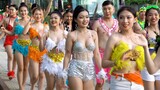 1000 VIETNAMESE WOMEN - MANY PRETTY LADIES AT HUDA BEACH CARNIVAL