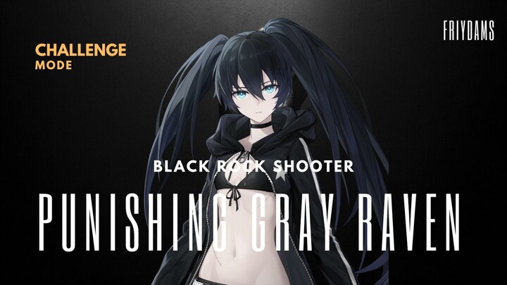 Black Rock Shooter Character Anime Collaboration PGR Gameplay