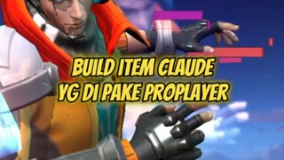 Build TERSAKIT Claude, Kalo versi kalian ?#claudemlbb #mlbbinfo #Bstationmlbb #mlbb #Bestofbest