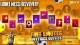 New Discovery Event | Messi X PUBG Mobile | Free Emotes | Messi Character