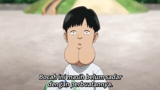 One punch man|bocah dagu terbelah