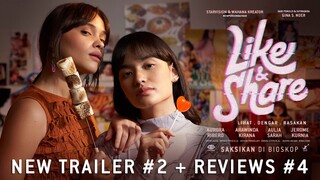 LIKE & SHARE - New Trailer #2 + Reviews #4