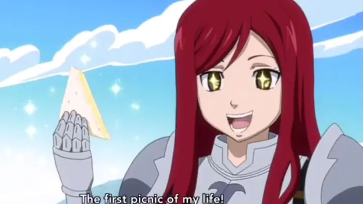 Can u just let Erza have her 1st picnic HAHAHAHAHA