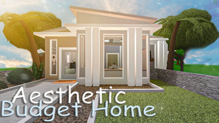 ROBLOX | Bloxburg : 9k -Aesthetic Budget Home - (NO GAMEPASS)