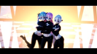 ▌MMD ▌◤•Danger•◥◈Luka, Miku, Haku◈