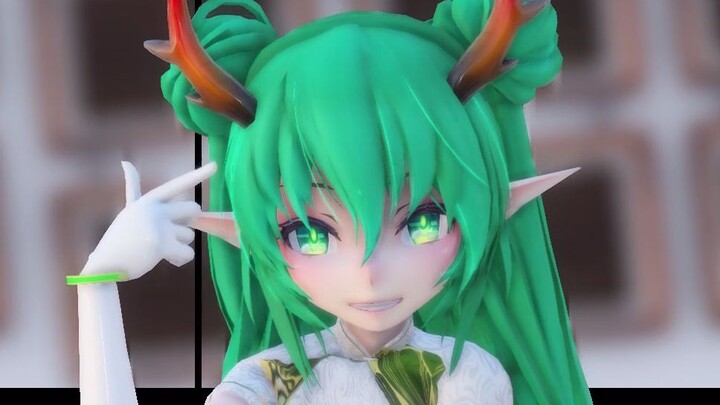 【MMD/60FPS】Eh?! The Dragon King is coming out of the screen/naked eye 3D/[A]ddiction