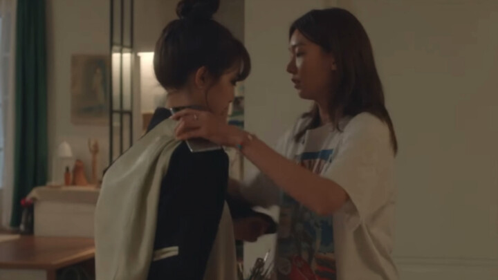 Yoon Sol x Ji Wan [Orange in Orange] The ambiguous atmosphere is full, the pure sister in the sea ki