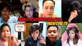 REAKSI BOCIL FF KETEMU YOUTUBER FREE FIRE MAIN OME TV||WAWANMKS|MR05|EFDEWE|NOTNOT|LETDA|BUDI01