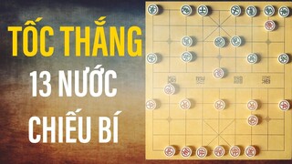 Cờ tướng đỉnh cao | tốc thắng tuyệt sát trong 13 nước cờ thí xe