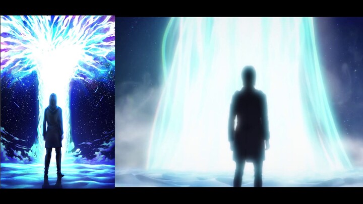 So sánh truyện tranh PV2 mùa cuối cùng của "Advanced Titan"