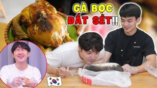 Gà này mà bán ở HQ thì người ta xếp hàng dài | Mục sở thị "Gà nướng đất sét" Việt Nam!