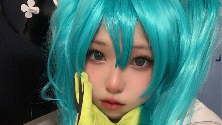 是赛车miku cos