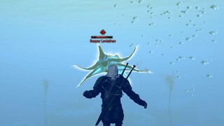 Geralt goes to Subnautica world (Witcher 3)