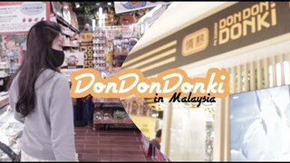 Finally Dondondonki in Malaysia|Japan Groceries Shopping|No waiting
