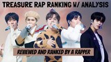 all TREASURE members can RAP?! (Rap Ranking & Analysis by a Rapper) 2021 review