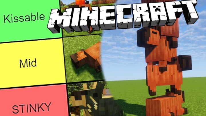 I Ranked Every Capybara Mod in Minecraft!