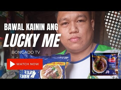 Lucky Me pinagbabawal kainin