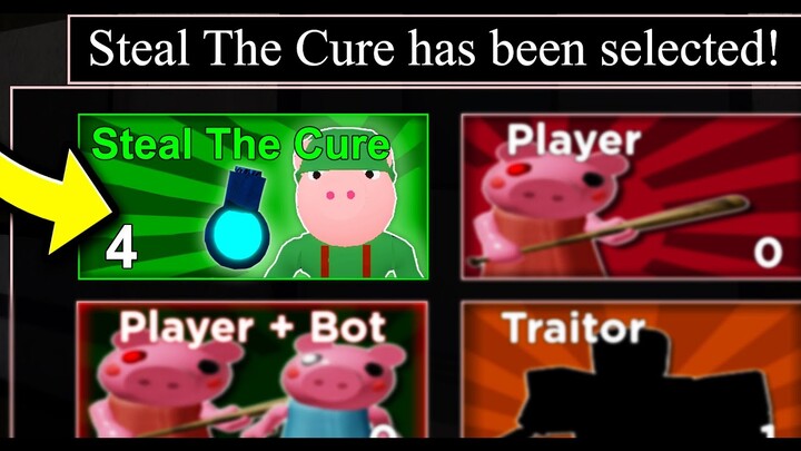 i played the new "Steal The Cure" game mode in Roblox Piggy 2..