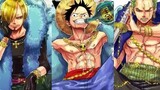 [MAD|Hype|Synchronized|One Piece]Scene Cut of Luffy, Zoro And Sanji
