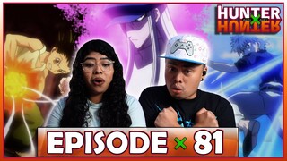 "The × Fight × Begins" Hunter x Hunter Episode 81 Reaction