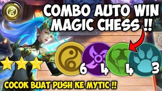 COMBO AUTO WIN MAGIC CHESS !! COCOK BUAT PUSH KE MYTIC!! MAGIC CHESS COMBO UPDATE TERBARU 2022