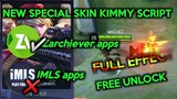 UNLOCK NEW KIMMY CHARGE LEADER SKIN FREE101%  | MOBILE LEGENDS