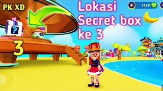 Lokasi Secret box ke 3 di PK XD Update CapyPower