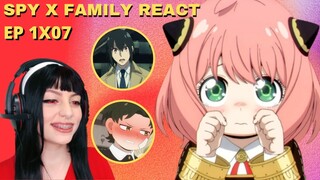 Spy x Family react ep 7 | DAMIAN SE APAIXONOU?