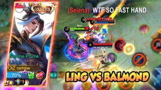 LING VS BALMOND, LANCELOT DIBAN KITA PUSH HERO LING DAN GUSION LAGI